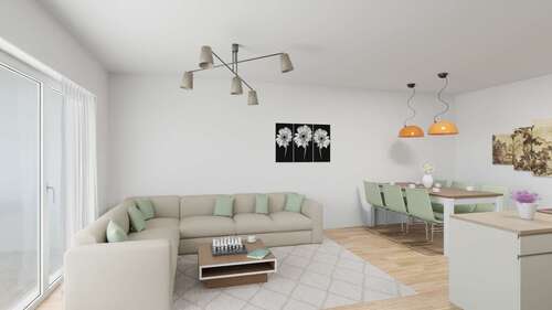 Foto - Wohnung zum Kaufen in LahrSchwarzwald 263.942,00 € 77.63 m²