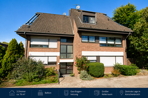 Foto - Wohnung zum Kaufen in Korschenbroich 205.000,00 € 76 m²