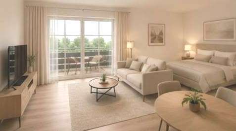 Foto - Wohnung zum Mieten in Düsseldorf 1.000,00 € 30 m²