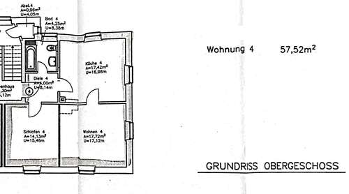 Foto - Wohnung zum Kaufen in Halsbrücke 65.000,00 € 57.25 m²