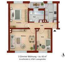 Wohnung zum Kaufen in Ludwigshafen 185.000,00 € 65 m²