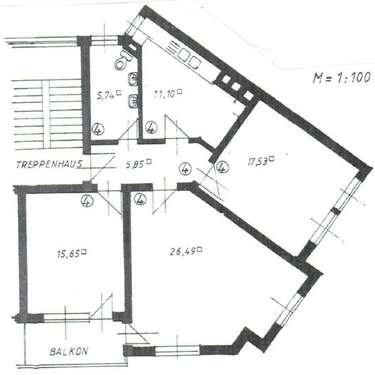 Foto - WG-Zimmer in Augsburg 711,00 € 15 m²