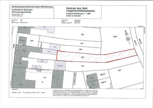 Foto - Grundstück zu verkaufen in Stutensee 225.000,00 € 550 m²