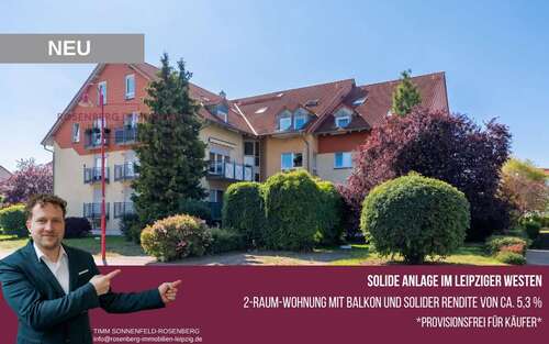 Foto - Wohnung zum Kaufen in Leipzig 84.900,00 € 45.68 m²