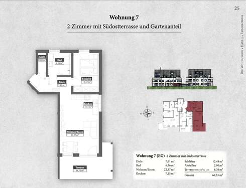 Foto - Wohnung zum Kaufen in Mering 425.000,00 € 66.33 m²