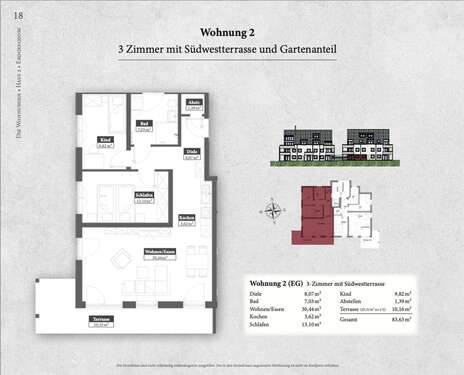 Foto - Wohnung zum Kaufen in Mering 535.000,00 € 83.63 m²
