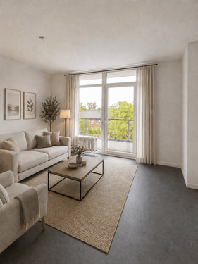 Foto - Wohnung zum Mieten in Krefeld 650,00 € 65 m²