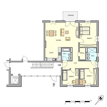 Foto - Wohnung zum Mieten in Weinböhla 1.392,00 € 116 m²