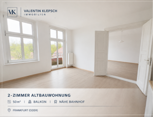 Foto - Wohnung zum Mieten in Frankfurt (Oder) 430,00 € 50 m²