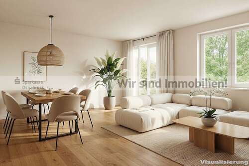 Foto - Wohnung zum Kaufen in Bohmte 235.800,00 € 66.13 m²