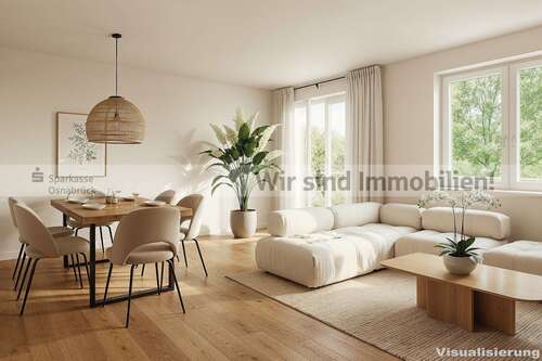 Foto - Wohnung zum Kaufen in Bohmte 364.000,00 € 94.28 m²