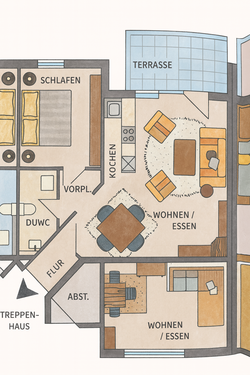 Foto - Wohnung zum Kaufen in Hockenheim 159.000,00 € 49.85 m²