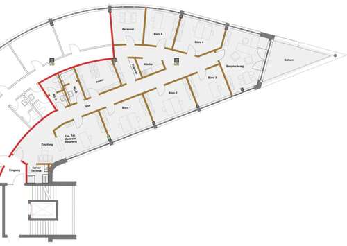 Foto - Büro in Hanau 3.499,95 € 233.33 m²