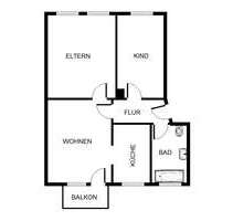 Wohnung zum Mieten in Gelsenkirchen 399,00 € 52.31 m²