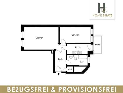 Foto - Wohnung zum Kaufen in Leipzig 321.000,00 € 75 m²
