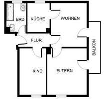 Wohnung zum Mieten in Gelsenkirchen 399,00 € 52.21 m²