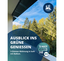 Wohnung zum Mieten in Suhl 300,00 € 57.7 m²