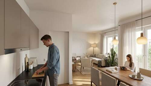 Foto - Wohnung zum Mieten in Bernau bei Berlin 1.100,00 € 59.4 m²