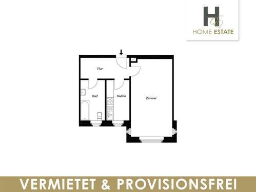 Foto - Wohnung zum Kaufen in Leipzig 169.000,00 € 50 m²