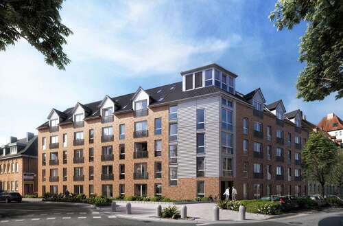 Foto - Wohnung zum Mieten in Kiel, Whg. 1.13 500,00 € 26.67 m²