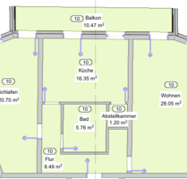 Wohnung zum Mieten in Lampertheim 925,00 € 85 m²
