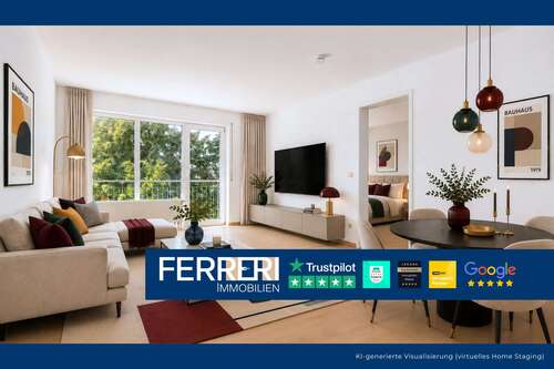 Foto - Wohnung zum Kaufen in Bischofsheim 214.950,00 € 61.78 m²
