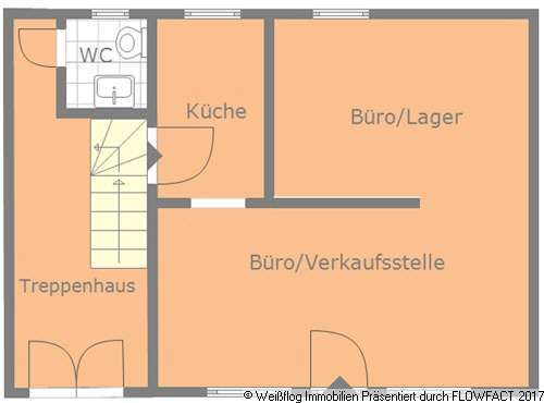 Foto - Büro in Riesa 285,00 € 52 m² - 285,00&nbsp;EUR Kaltmiete, ca.&nbsp; 52,00&nbsp;m&sup2;