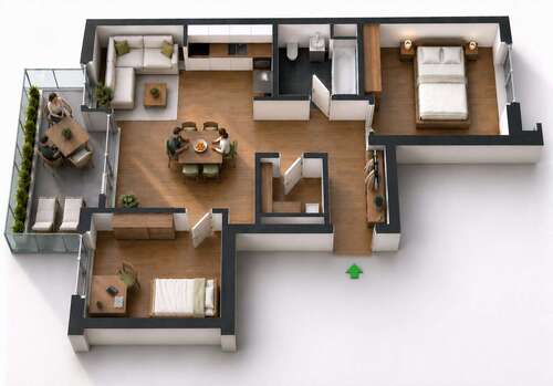 Foto - Wohnung zum Kaufen in Berlin 655.000,00 € 75 m²