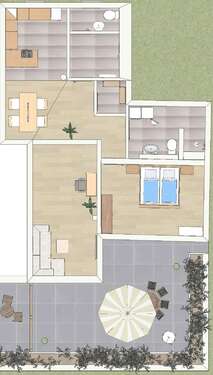 Foto - Wohnung zum Mieten in Weikersheim 950,00 € 107 m²