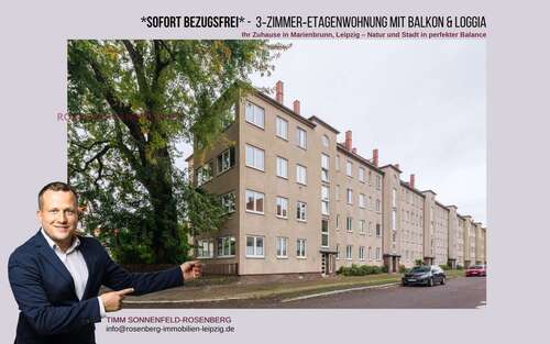 Foto - Wohnung zum Kaufen in Leipzig Marienbrunn 189.900,00 € 80.35 m²