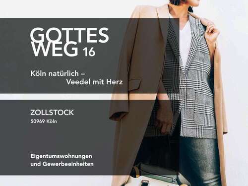 Foto - Wohnung zum Kaufen in Köln 524.000,00 € 81.31 m²