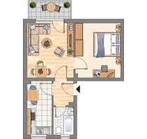 Wohnung zum Mieten in Dortmund 411,00 € 45.26 m²