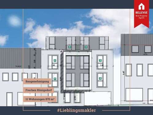 Foto - Grundstück zu verkaufen in Frechen 990.000,00 € 721 m²