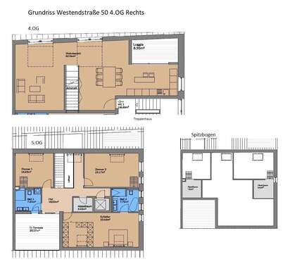 Foto - Wohnung zum Mieten in Frankfurt am Main 3.950,00 € 197 m²