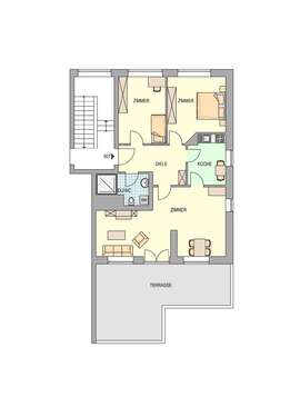 Foto - Wohnung zum Mieten in Herne 370,49 € 75.93 m²