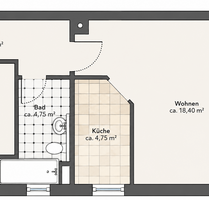 Wohnung zum Mieten in Übersee 740,00 € 50 m²
