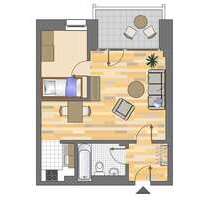 Wohnung zum Mieten in Düsseldorf 675,00 € 58.73 m²