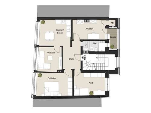 Foto - Wohnung zum Kaufen in Köln 579.000,00 € 87 m²