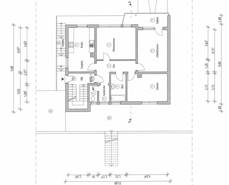 Foto - Wohnung zum Mieten in Kuchen 850,00 € 80.69 m²