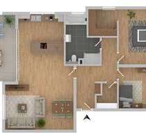 Wohnung zum Kaufen in Perl Büschdorf 360.000,00 € 101 m² - Perl / Büschdorf
