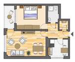 Wohnung zum Mieten in Herten 449,00 € 57 m²