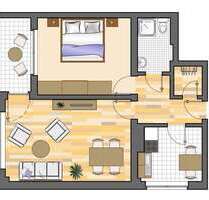 Wohnung zum Mieten in Herten 449,00 € 57 m²