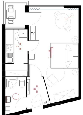 Foto - Wohnen auf Zeit in Berlin 1.090,00 €