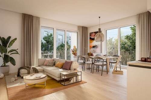 Foto - Wohnung zum Mieten in Oberschleißheim 1.926,00 € 93.95 m²