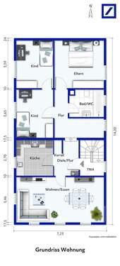 Foto - Wohnung zum Kaufen in Heilbronn 247.000,00 € 79 m²