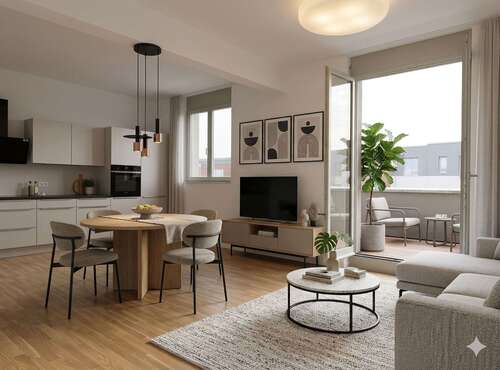 Foto - Wohnung zum Mieten in Wustermark 1.479,80 € 104.53 m²