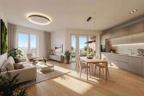 Foto - Wohnung zum Mieten in Freiburg im Breisgau 2.150,00 € 86.06 m²