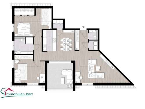 Foto - Wohnung zum Kaufen in Palzem Helfant 498.800,00 € 126.49 m²