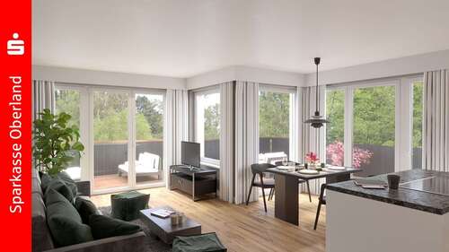 Foto - Wohnung zum Kaufen in Garmisch-Partenkirchen 1.060.000,00 € 77 m²