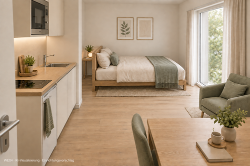 Foto - Wohnung zum Mieten in Kelsterbach 700,00 € 21.75 m²